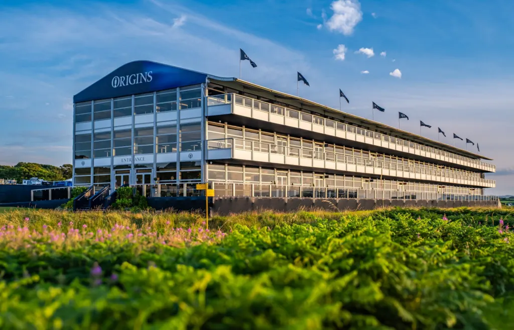 The Open hospitality pavilion at Royal Portrush